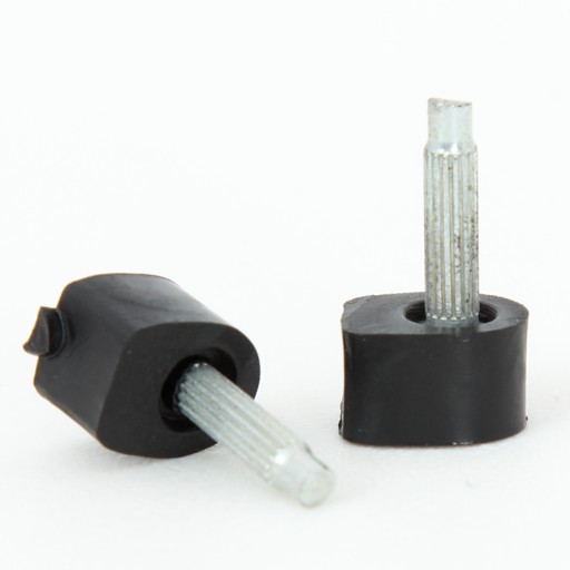 FLEKI DO SZPILEK BUTÓW FLECZKI 8 x 8 mm CZARNE