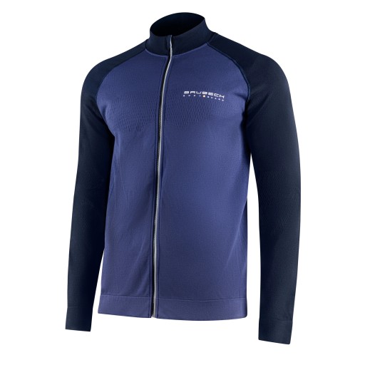 Męska bluza rowerowa na zamek Brubeck Athletic XXL