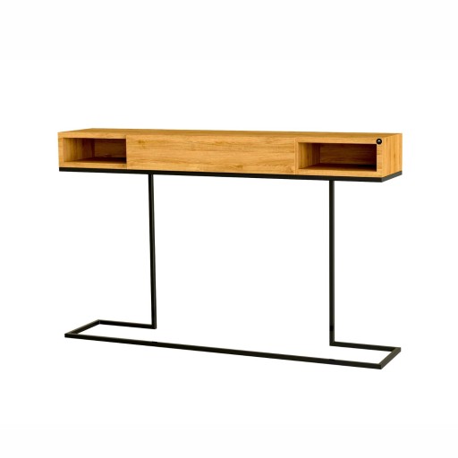 KONSOLA 140 cm DREWNO LITE DĄB OLCHA SKD-328