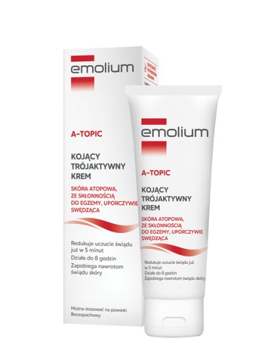 EMOLIUM A-TOPIC KOJĄCY TRÓJAKTYWNY KREM, 50 ML
