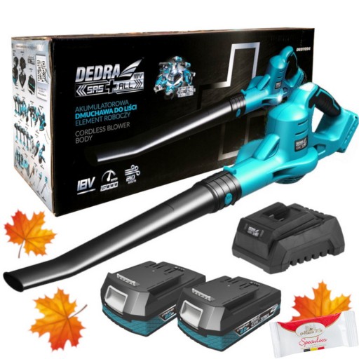 DMUCHAWA DO LIŚCI SAS+ 18V + AKU 2x2AH + ŁADOWARKA