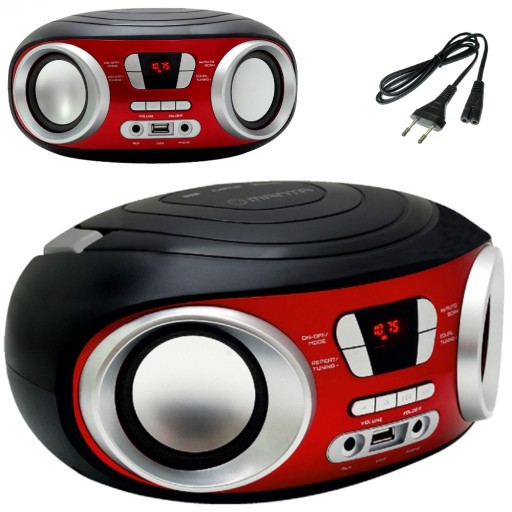 BOOMBOX RADIO FM USB BLUETOOTH MP3 AUXin LCD MANTA