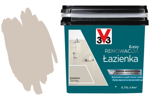 EASY RENOWACJA V33 ŁAZIENKA CYNAMON 0,75L