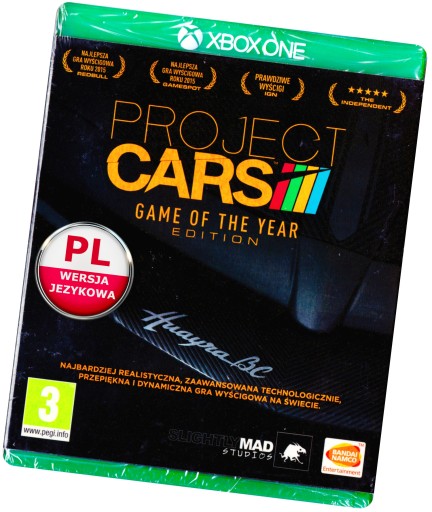 Project Cars Game Of The Year Edition XO NOWA