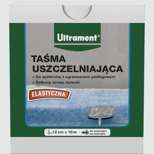 ULTRAMENT Taśma uszczelniająca 12cmx10mb