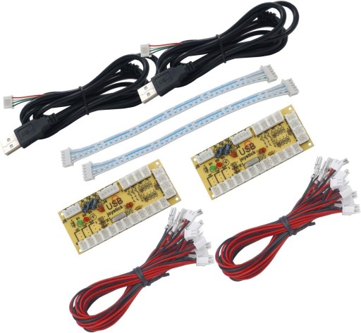 SJJX 2 Player Zero Delay Generic Game Controller