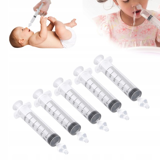 5 SZT. ASPIRATOR DO NOSA ODCIĄGACZ IRYGATOR 30ML