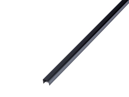 LISTWA NIERDZEWNA DO PŁYTEK POŁYSK CZARNA 1x244cm