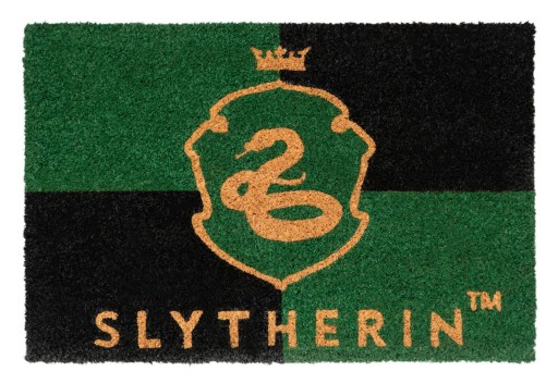 Wycieraczka pod drzwi do butów Harry Potter Slytherin kokosowa 60x40 cm