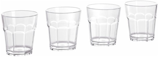 SZKLANKA SZKLANKI GIMEX CAIPI-LATTE 190 ml 4 szt.