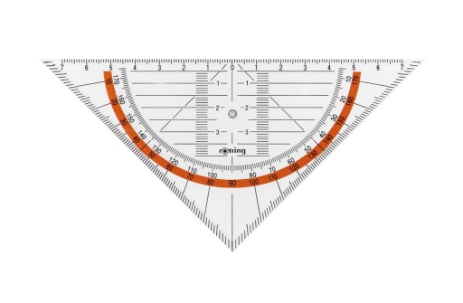Ekierka geometryczna Centro Rotring 16cm/45