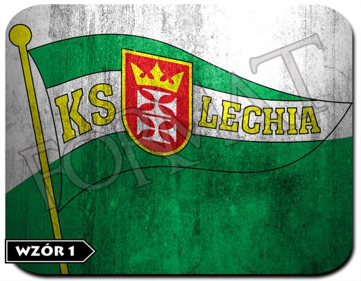 Podkładka pod mysz LECHIA GDAŃSK + NAPIS ! ! !