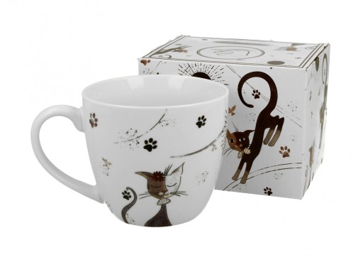 Porcelanowy kubek upominek charming cats kot kotek