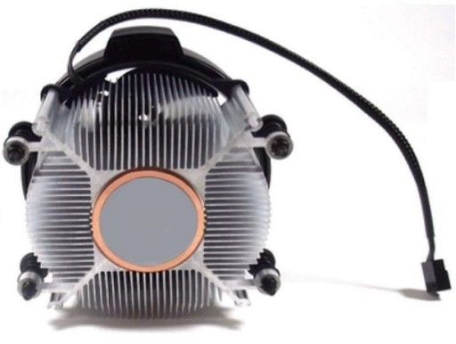 Nowe Oryginalne chłodzenie AMD Wraith Spire CPU MIEDŹ + PASTA