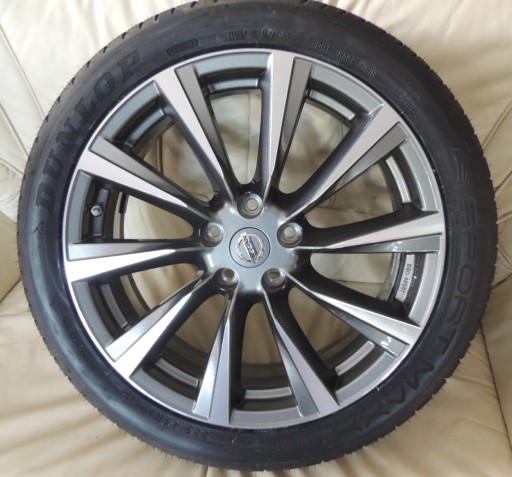 NISSAN QASHQAI KOŁA LATO 225/45R19 DUNLOP
