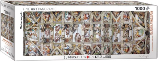 Puzzle Eurographics Micha Anioł Kaplica Sykstyńska