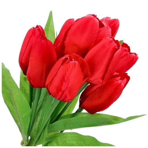 Tulipany Dekoracyjne Sztuczne Kwiaty W Bukiecie Ozdoba Do Wazonu Tulipan