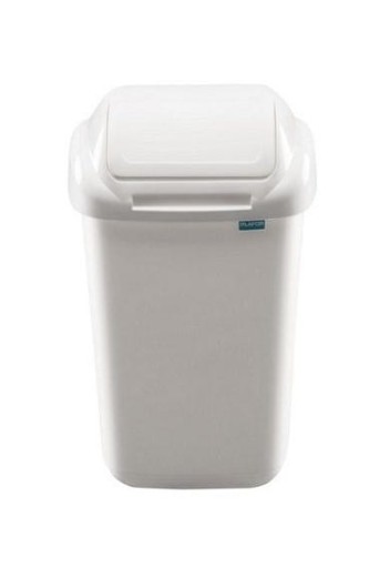 Kosz na śmieci plastik Plafor 15l STANDARD biały