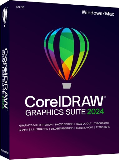 CorelDRAW Graphics Suite 2024 Minibox Corel Draw Mac Windows