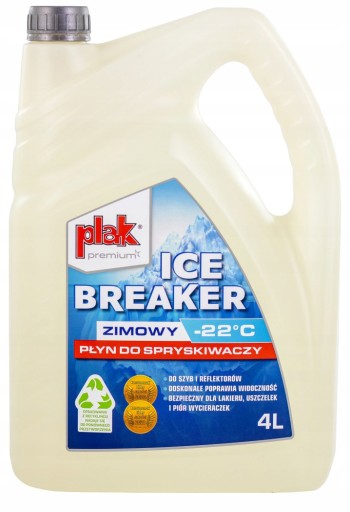 PLAK PREMIUM - ICE BREAKER - ZIMOWY PŁYN DO SPRYSKIWACZY -22°C - 4L