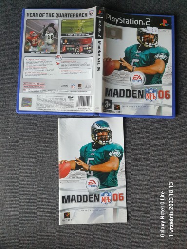 PS2 NFL Madden 06 Pudełko