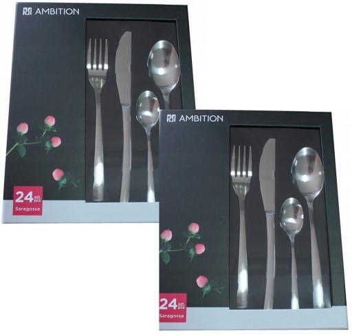 AMBITION 48 SZTUĆCE SARAGOSSA MODERN ZESTAW 12