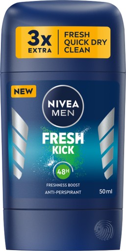 NIVEA MEN Antyperspirant w sztyfcie Fresh Kick, 50 ml