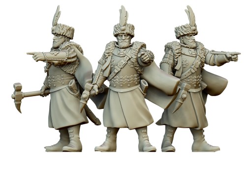 Winged Hussar Captain - Highlands Miniatures