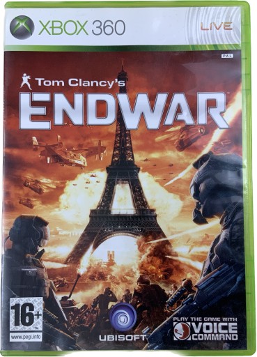 END WAR ENDWAR płyta bdb+ komplet XBOX 360