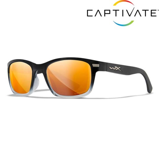 Okulary sportowe vWiley X HELIX Captivate Bronze Mirror Gloss Black