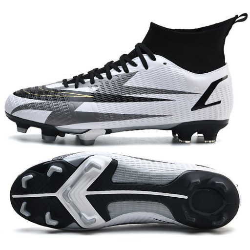 Football shoes men's style spikes large size