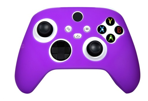 OSŁONA SILIKON ETUI POKROWIEC SILIKONOWY pada XBOX SERIES S X Fioletowy