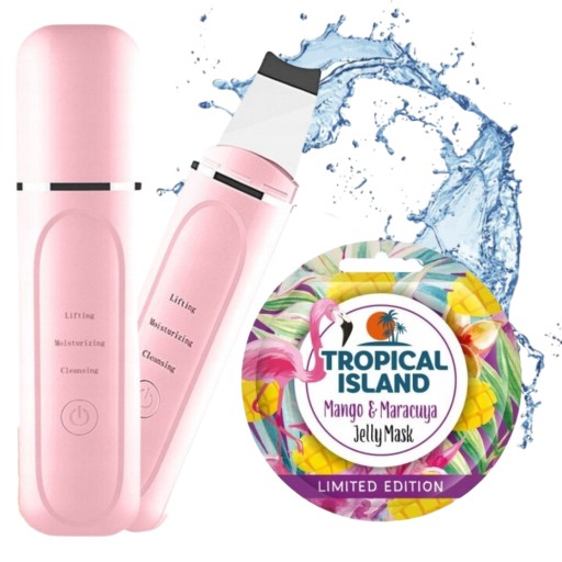 Peeling kawitacyjny Ultrasonic Skin Cleaner ultradźwięki sonoforeza