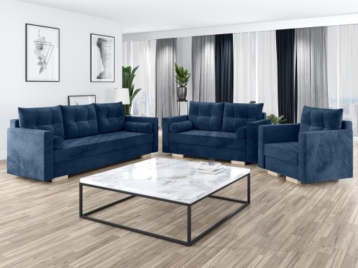 Zestaw wypoczynkowy 3+2+1 TOKIO kanapa sofa fotel