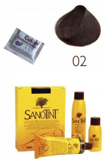 SANOTINT CLASSIC NATURALNA FARBA 02 BLACK BROWN