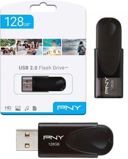 PenDrive PNY Attache 4 2.0 128GB FD128ATT4-EF