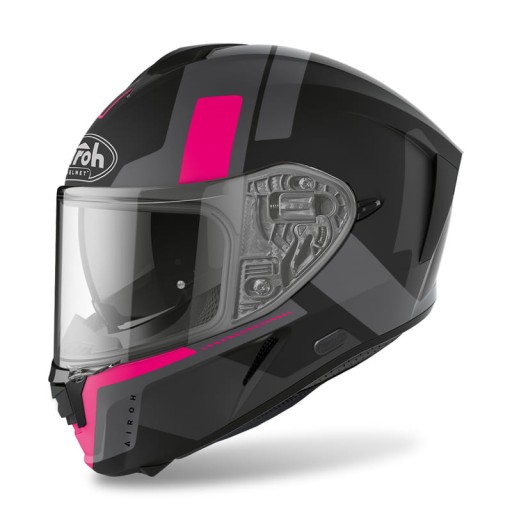 Kask Motocyklowy AIROH Spark Shogun Pink Matt S