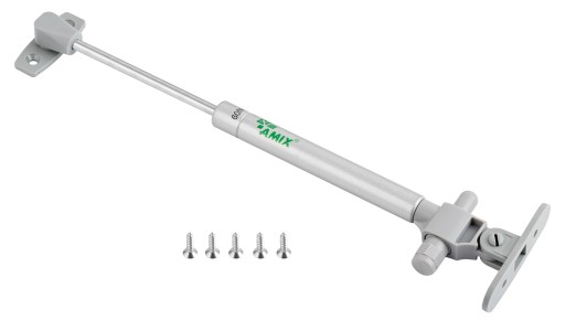 Podnośnik gazowy siłownik meblowy cichy domyk 120N 1szt.- SFD007A 120N AMIX