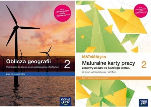 OBLICZA GEOGRAFII 2 LO PODRĘCZ + KARTY ROZSZ 2020