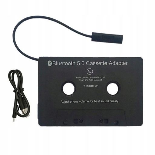 KONWERTER CASSETTE ADAPTER BLUETOOTH KASETA MAGNET