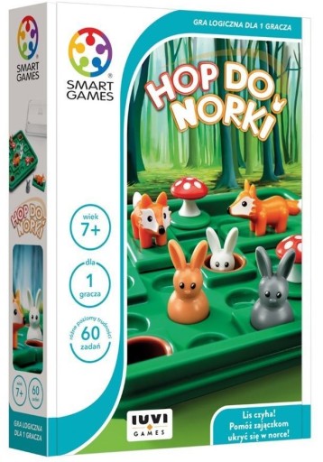 SMART GAMES Hop Do Norki GRA LOGICZNA PL 7+