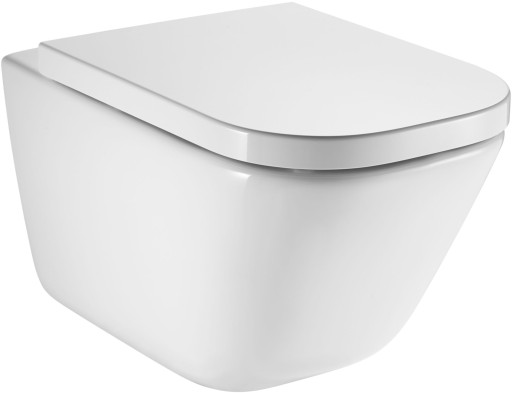 MISKA WC WISZĄCA RIMLESS ROCA GAP SQUARE