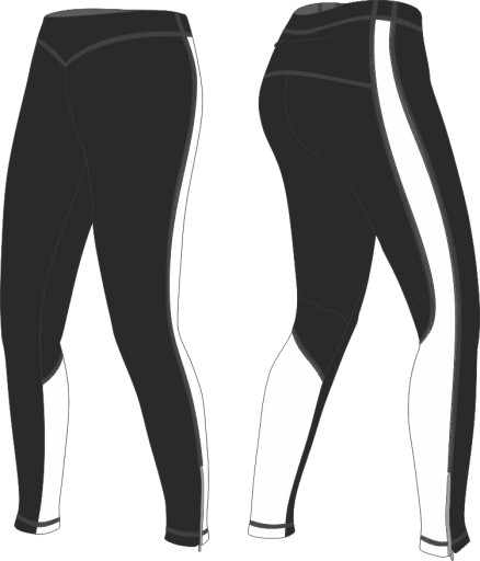 GETRY LEGGINSY DAMSKIE OCIEPLANE 2.3 XL