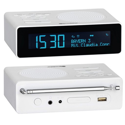 RADIOBUDZIK ROADSTAR CLR-290D+/WH DAB+ FM RDS