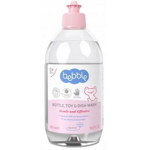Płyn do mycia butelek, zabawek i naczyń 500ml. BEBBLE