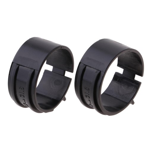 2 szt. Adapter zacisku przerzutki 34,9 mm z tworzywa sztucznego