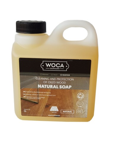 WOCA DENMARK SOAP mydło do podłóg olejowanych 1L