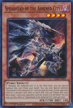 Yu-Gi-Oh! TCG: Spearhead of the Ashened City (LEDE)
