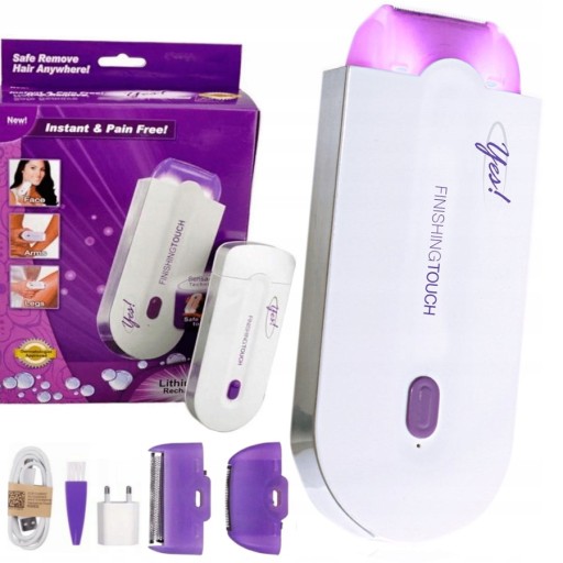 DEPILATOR LASEROWY GOLARKA FINISHING TOUCH LED PRO