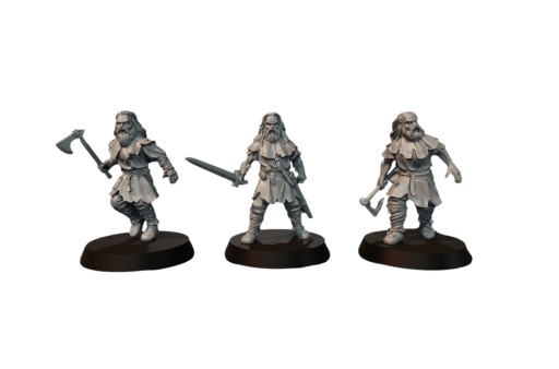 Unarmoured Wildmen - 3x Beornings